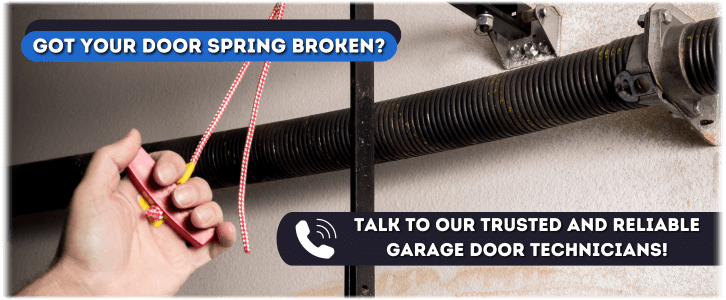 Broken Garage Door Spring Williamsville NY